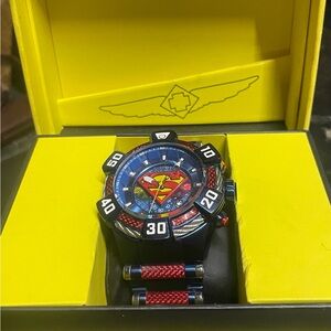 Superman Themed Men's Watch